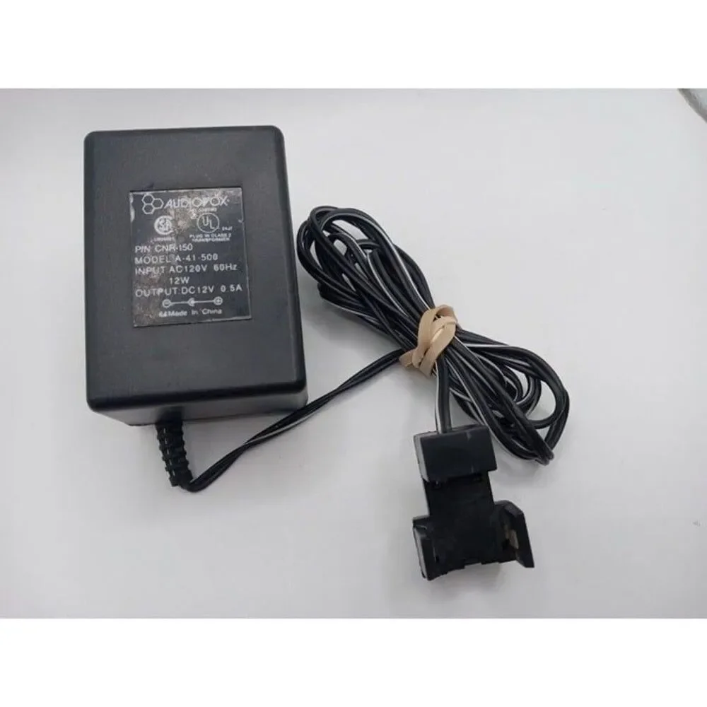 Audiovox CNR-150 AC Adapter Power Supply Cable 12 Volts Transformer 12W CNR150